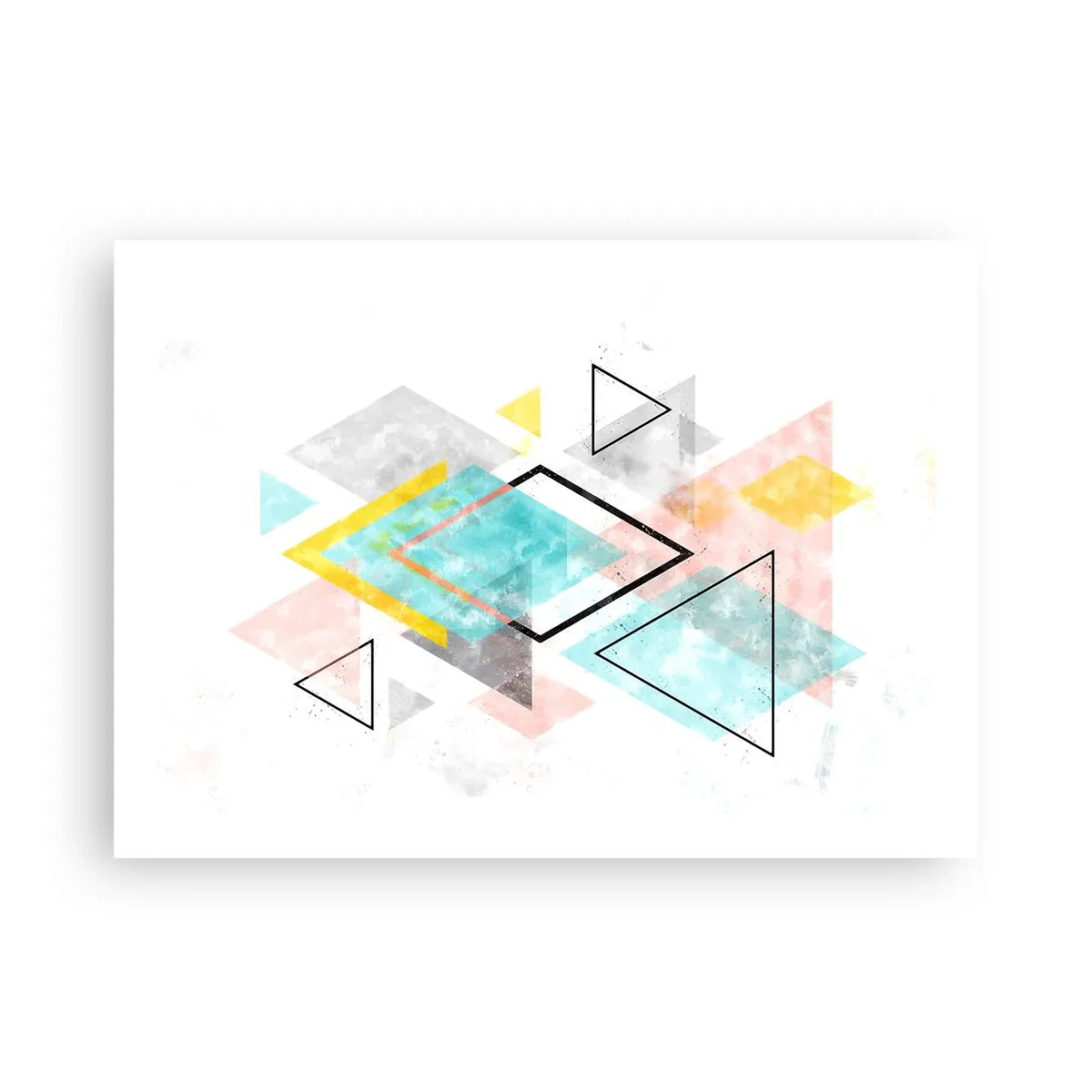 Poszter - Geometriai játék - 70x50 cm