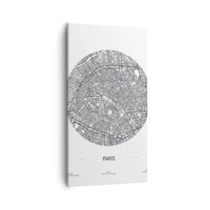 Vászonkép - Párizs anatómiája - 55x100 cm
