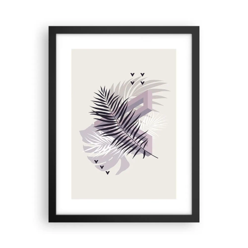 Poszter fehér keretben - Az árnyék árnyéka - 30x40 cm