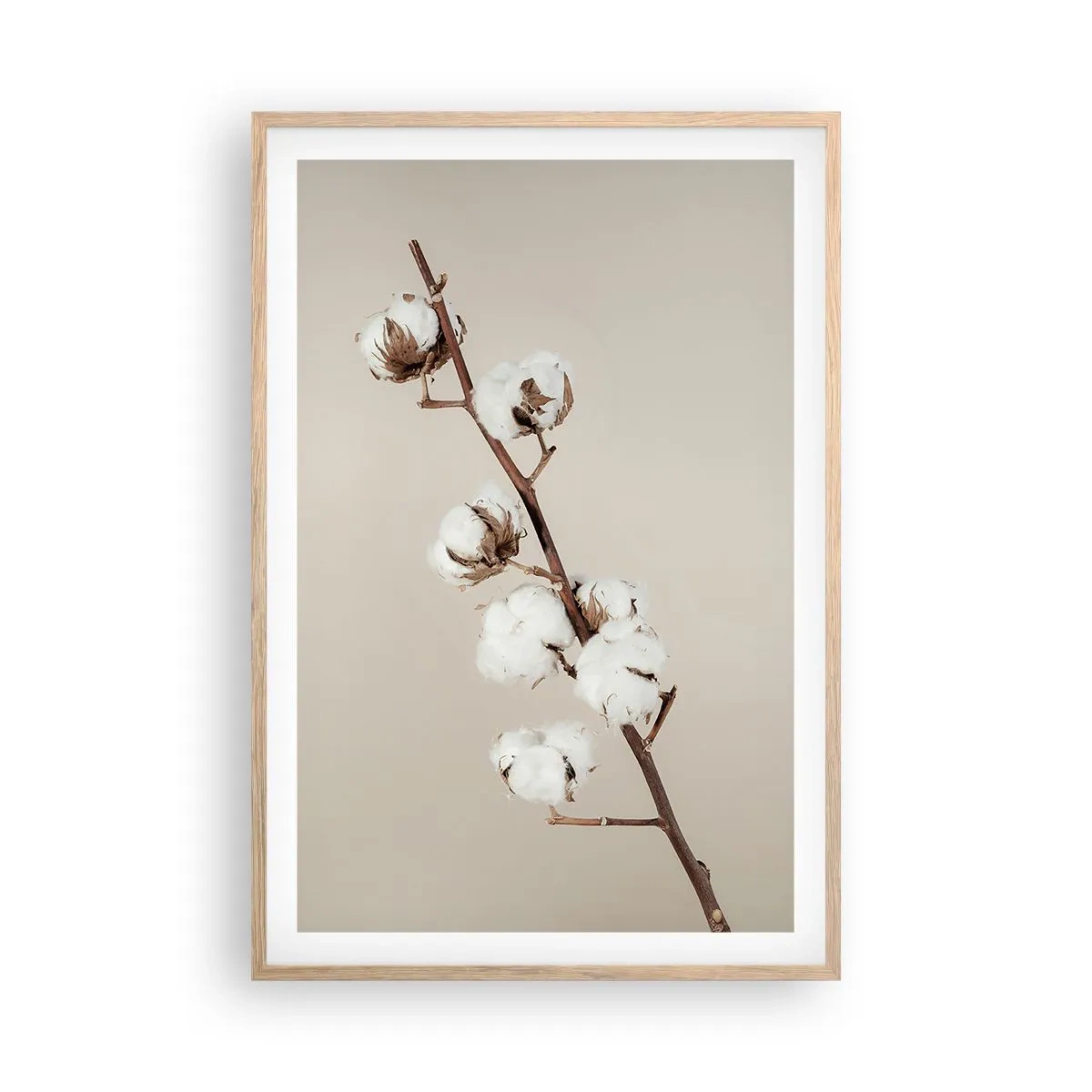 Poszter világos tölgy keretben - A puhaság forrásánál - 61x91 cm