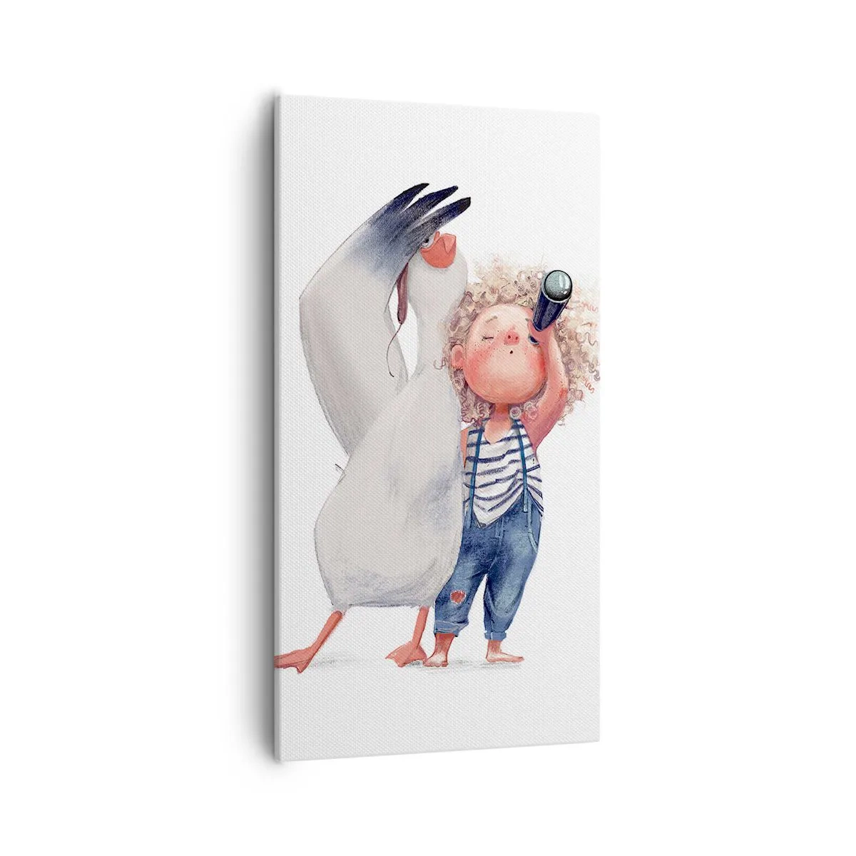 Vászonkép - Nagy utazási terve - 55x100 cm