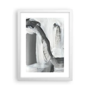Poszter fekete keretben - Határozott mozgással - 30x40 cm