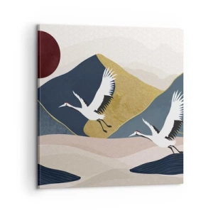 Vászonkép - És ismét ELREPÜLT a nap - 60x60 cm