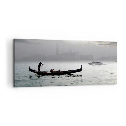Vászonkép - Egy mesés város vízből és ködből - 100x40 cm