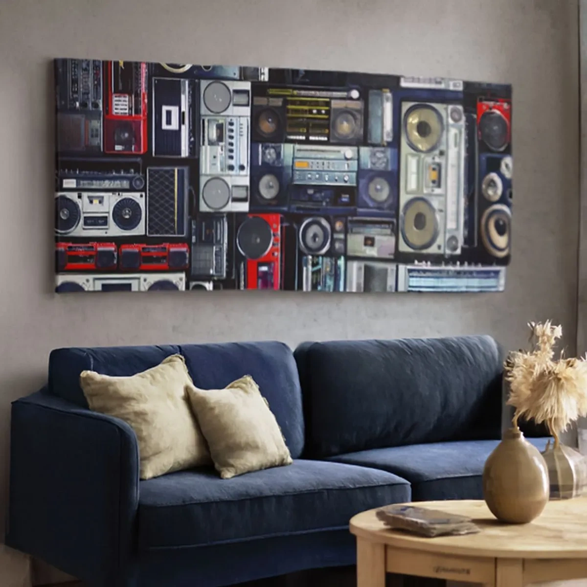 Vászonkép - A 80-as évek nosztalgiája - 100x40 cm