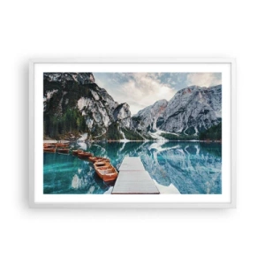 Poszter fekete keretben - Megmutatjuk a szépséget - 70x50 cm