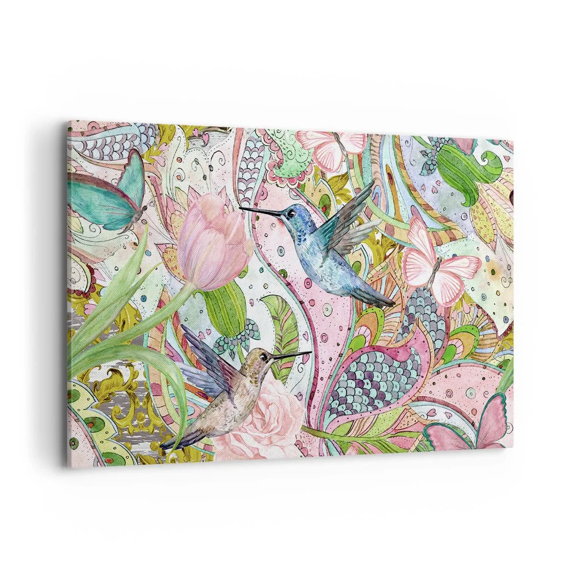 Vászonkép - Szőlőbe gabalyodva - 120x80 cm