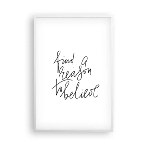 Poszter fekete keretben - Ez lehetséges - 61x91 cm