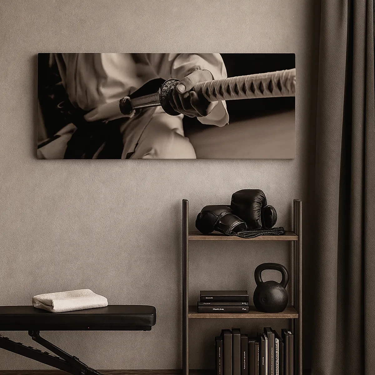 Vászonkép - Harcos lelke - 30x30 cm