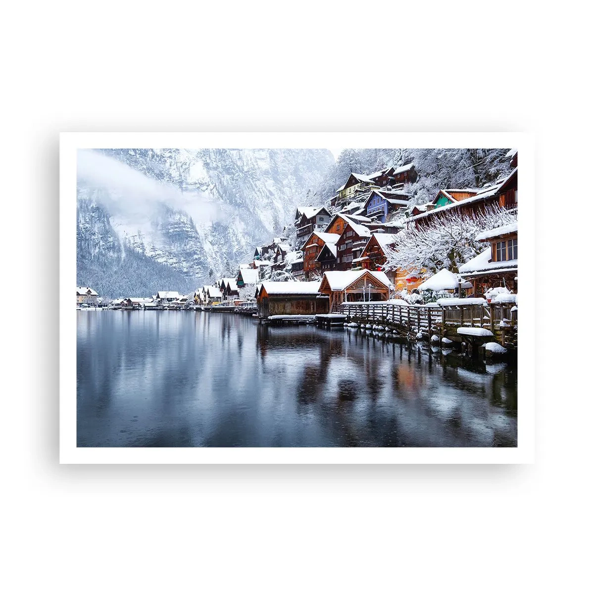 Poszter - Téli díszben - 100x70 cm