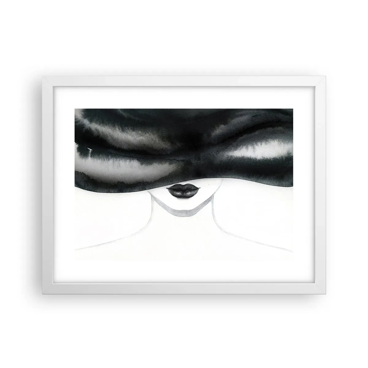 Poszter fekete keretben - Érzéki titok - 40x30 cm