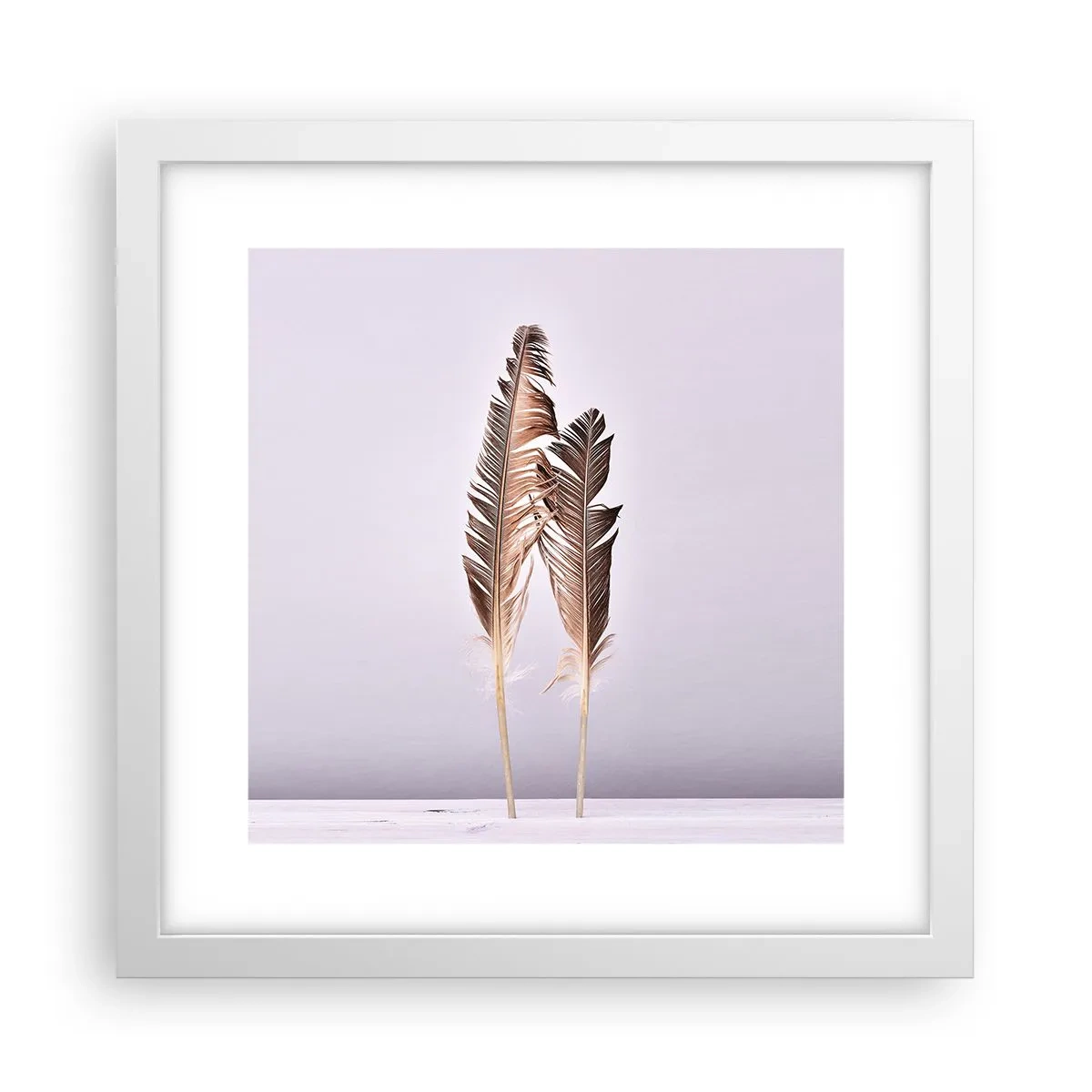 Poszter fekete keretben - A semmi ellen - 30x30 cm