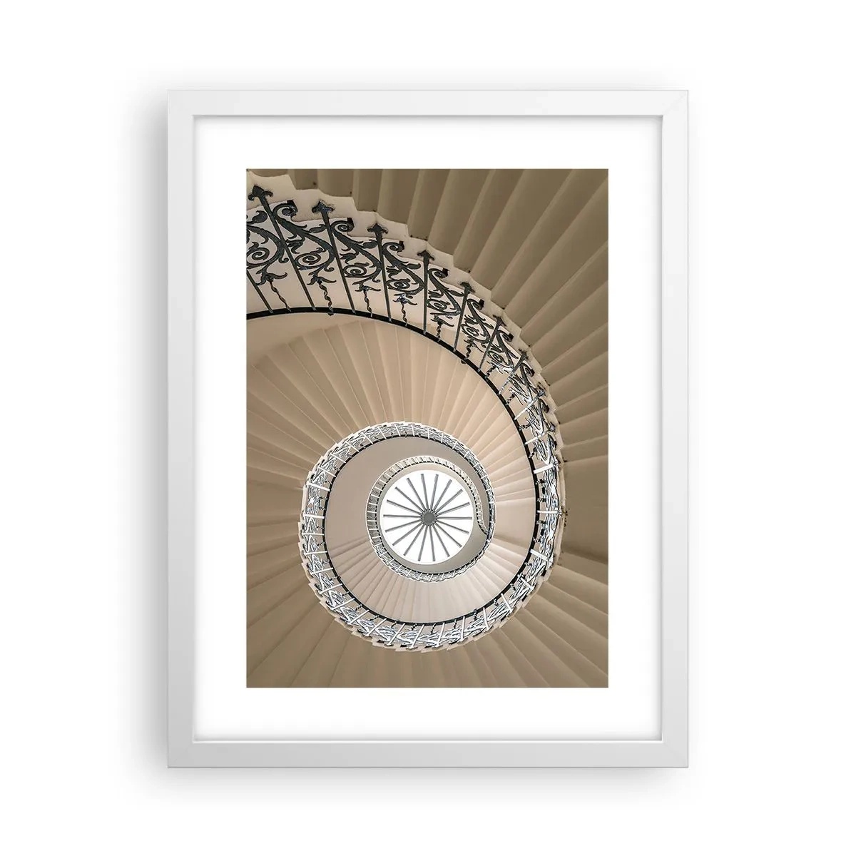 Poszter fekete keretben - Egy kagyló közepén - 30x40 cm