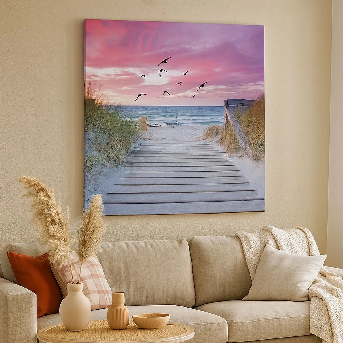 Vászonkép - Balti impresszió - 30x30 cm