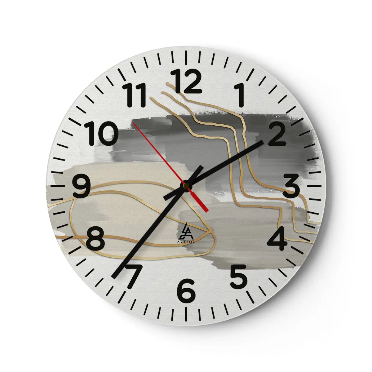 Falióra, Óra - Létezés és mozgás - 40x40 cm