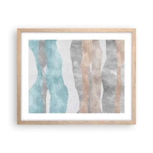 Poszter világos tölgy keretben - A meghittség tanulmánya - 50x40 cm