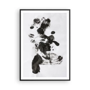 Poszter fehér keretben - Módszer az őrületben? - 70x100 cm