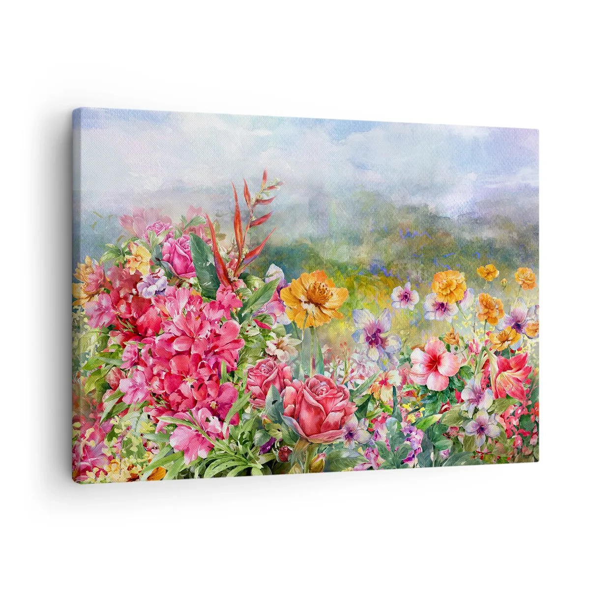 Vászonkép - A kert, amelyik megőrült - 70x50 cm