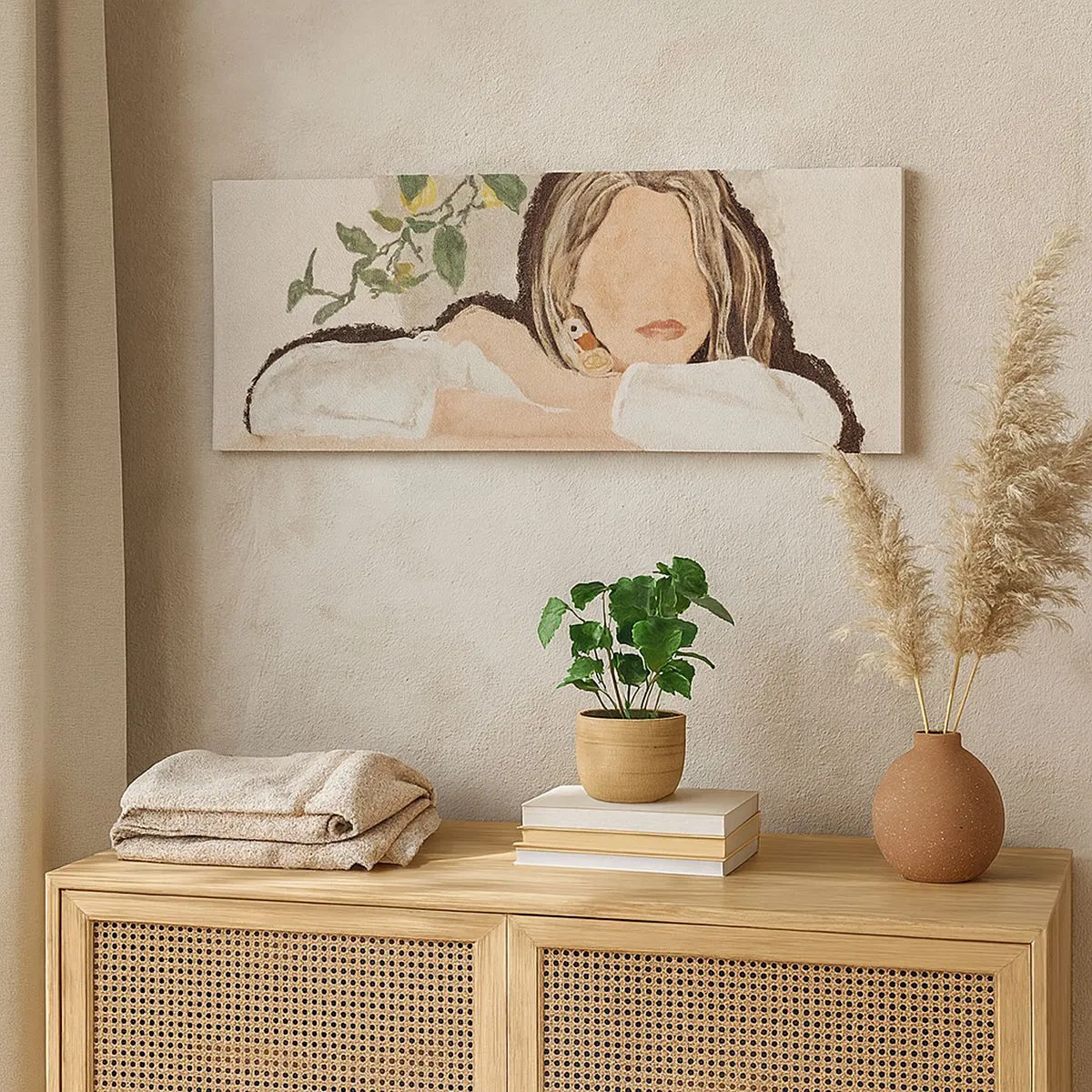 Vászonkép - Déli szépség - 100x40 cm