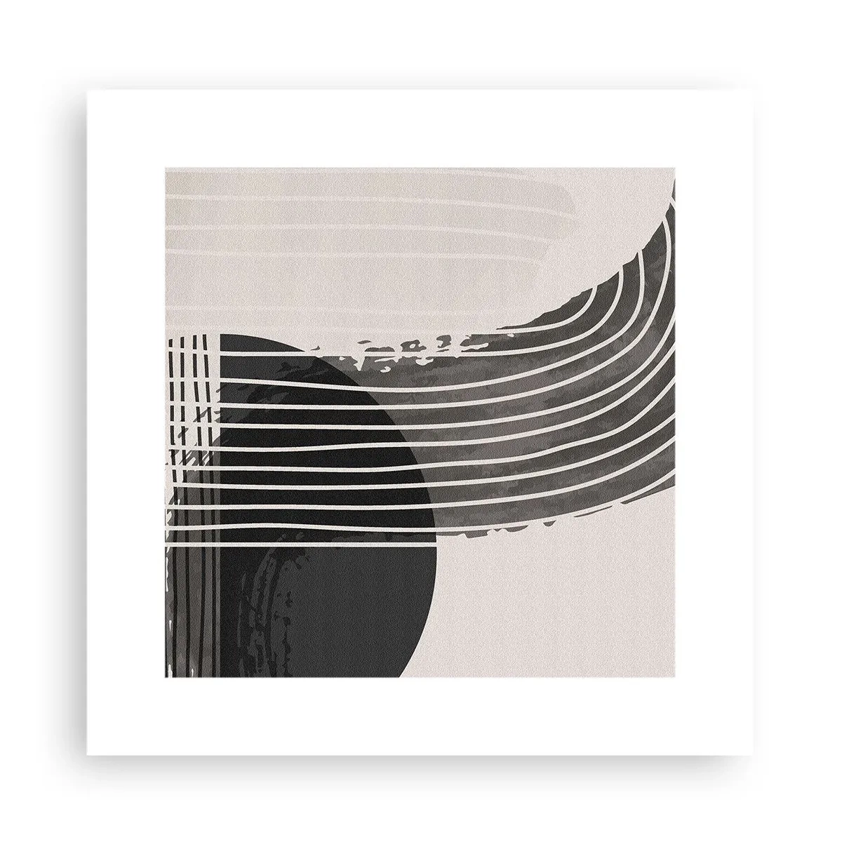 Poszter - Oda és vissza - 30x30 cm