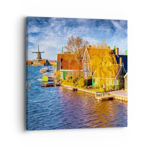 Vászonkép - Évszázadok óta nincs változás - 40x40 cm
