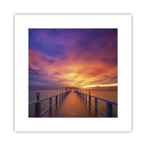 Poszter - Vég nélkül - 30x30 cm