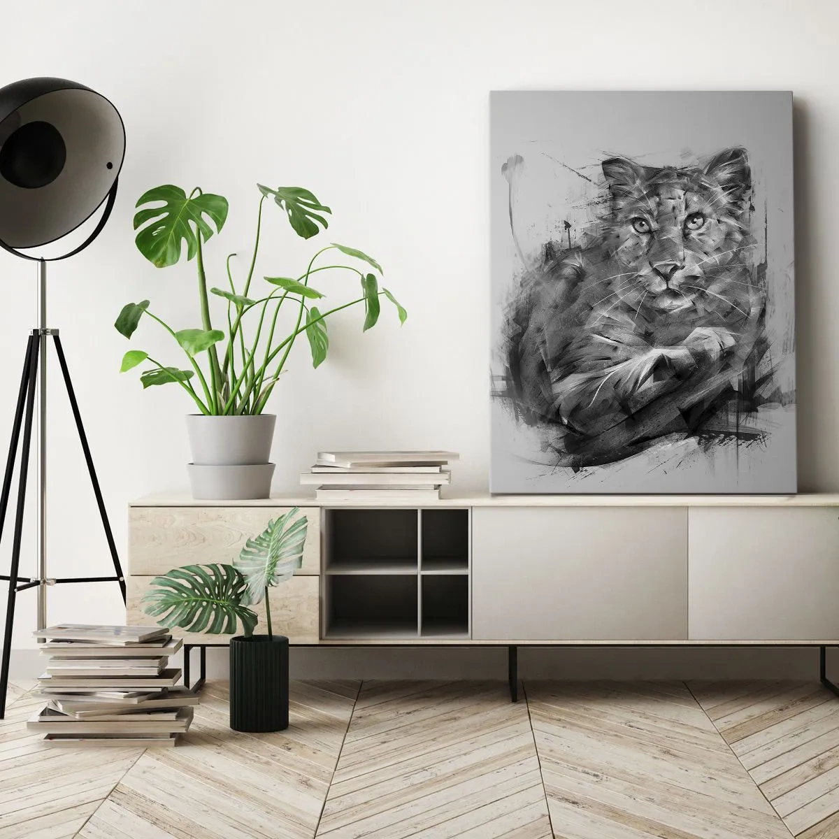 Vászonkép - Igen, figyelmesen hallgatok - 50x70 cm