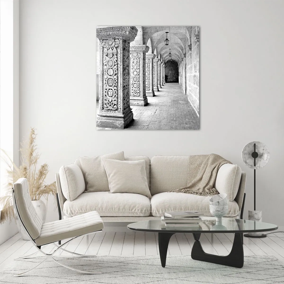 Üveg kép - És hová megy...? - 70x70 cm