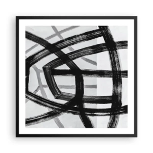 Poszter fehér keretben - Mélység építése - 60x60 cm