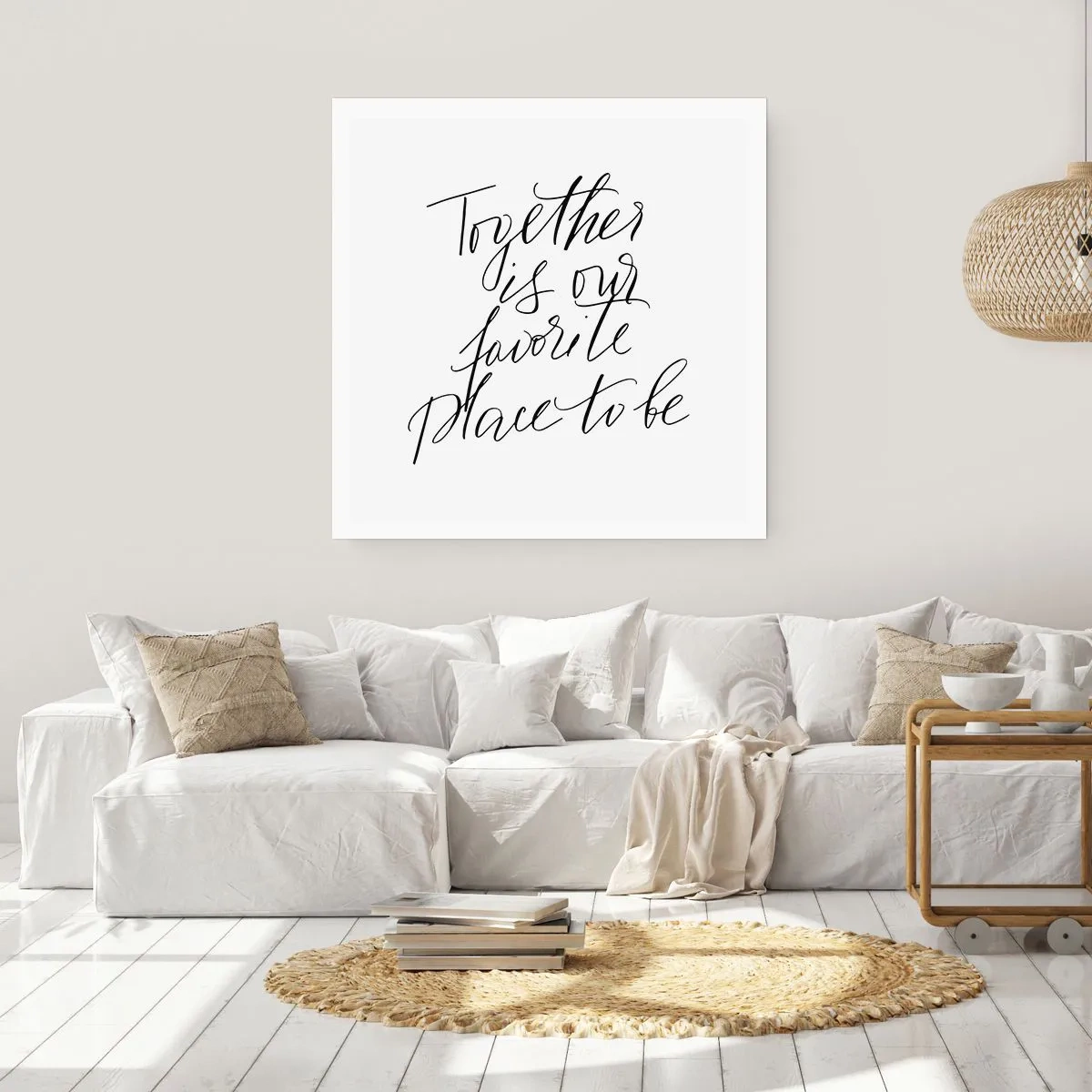 Poszter - Te is érzed? - 60x60 cm