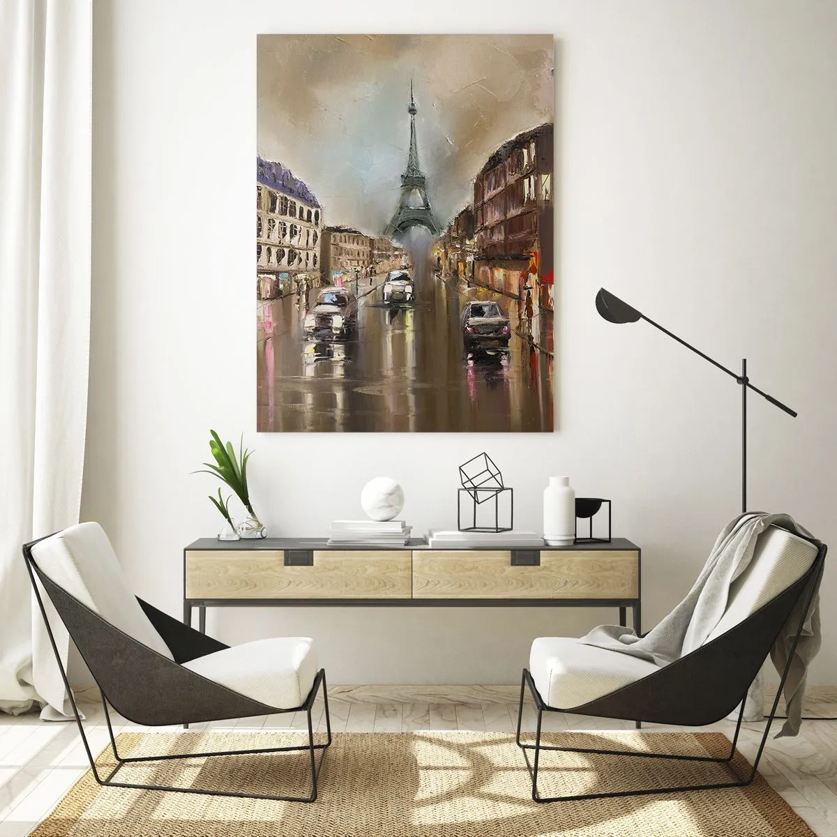 Üveg kép - Csak ő számít - 50x70 cm