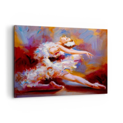 Vászonkép - A hattyú eleganciája - 120x80 cm