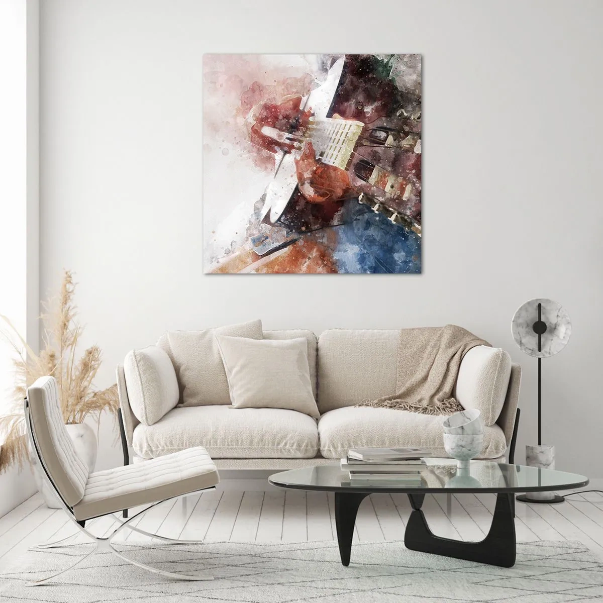 Üveg kép - És mit gondolsz róla? - 70x70 cm