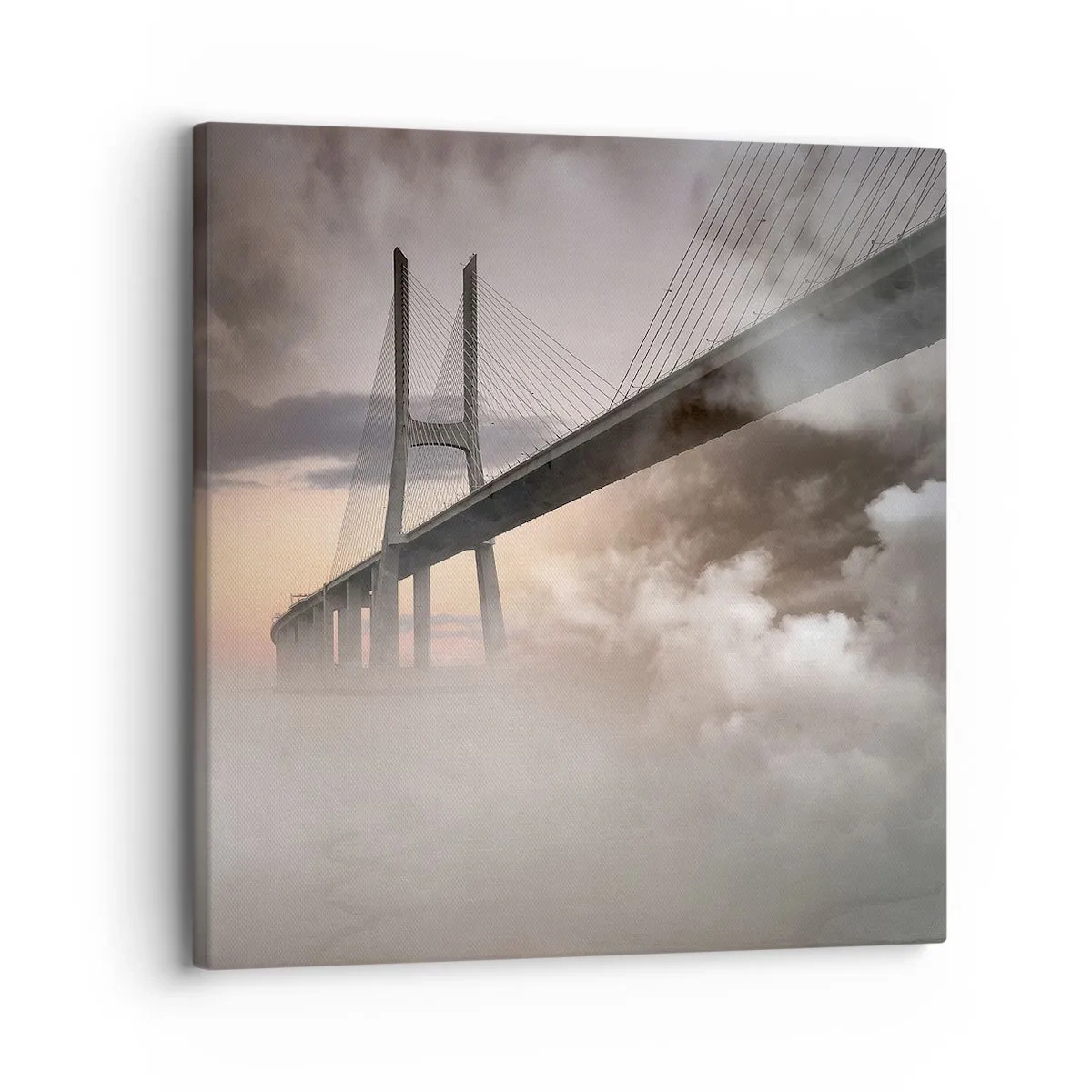 Vászonkép - A nem létező folyó mentén - 30x30 cm