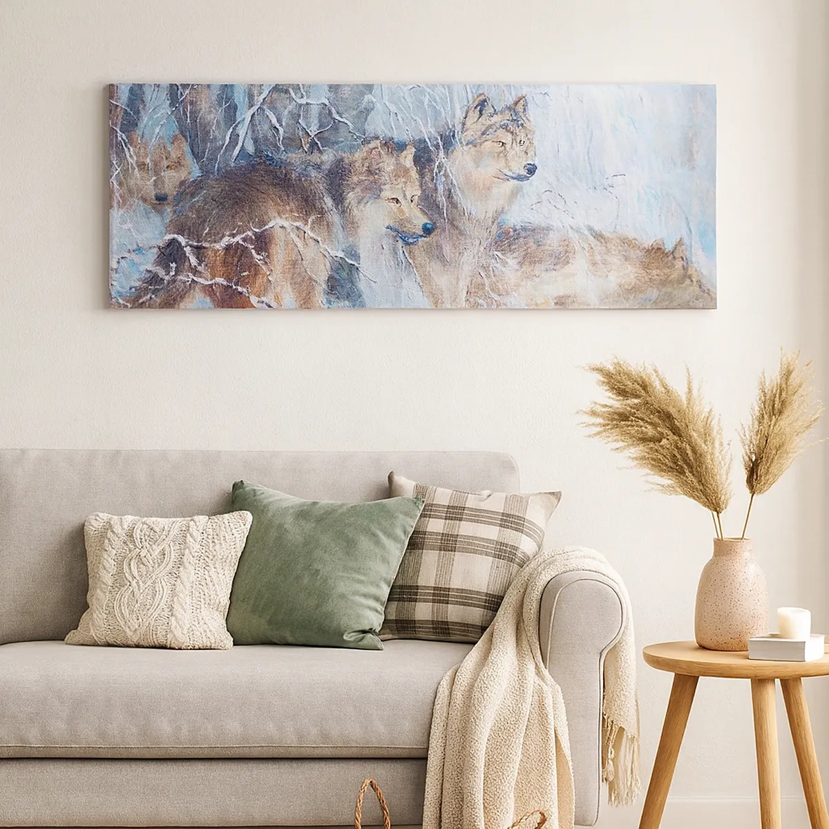 Vászonkép - Figyelem! Közeledik… - 30x30 cm