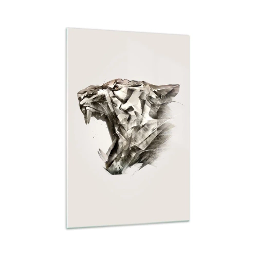 Üveg kép - Már tudod, ki a főnök - 70x100 cm