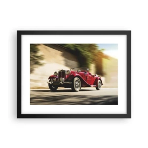 Poszter fehér keretben - Szebb, mint Szamothrakéi Niké - 40x30 cm