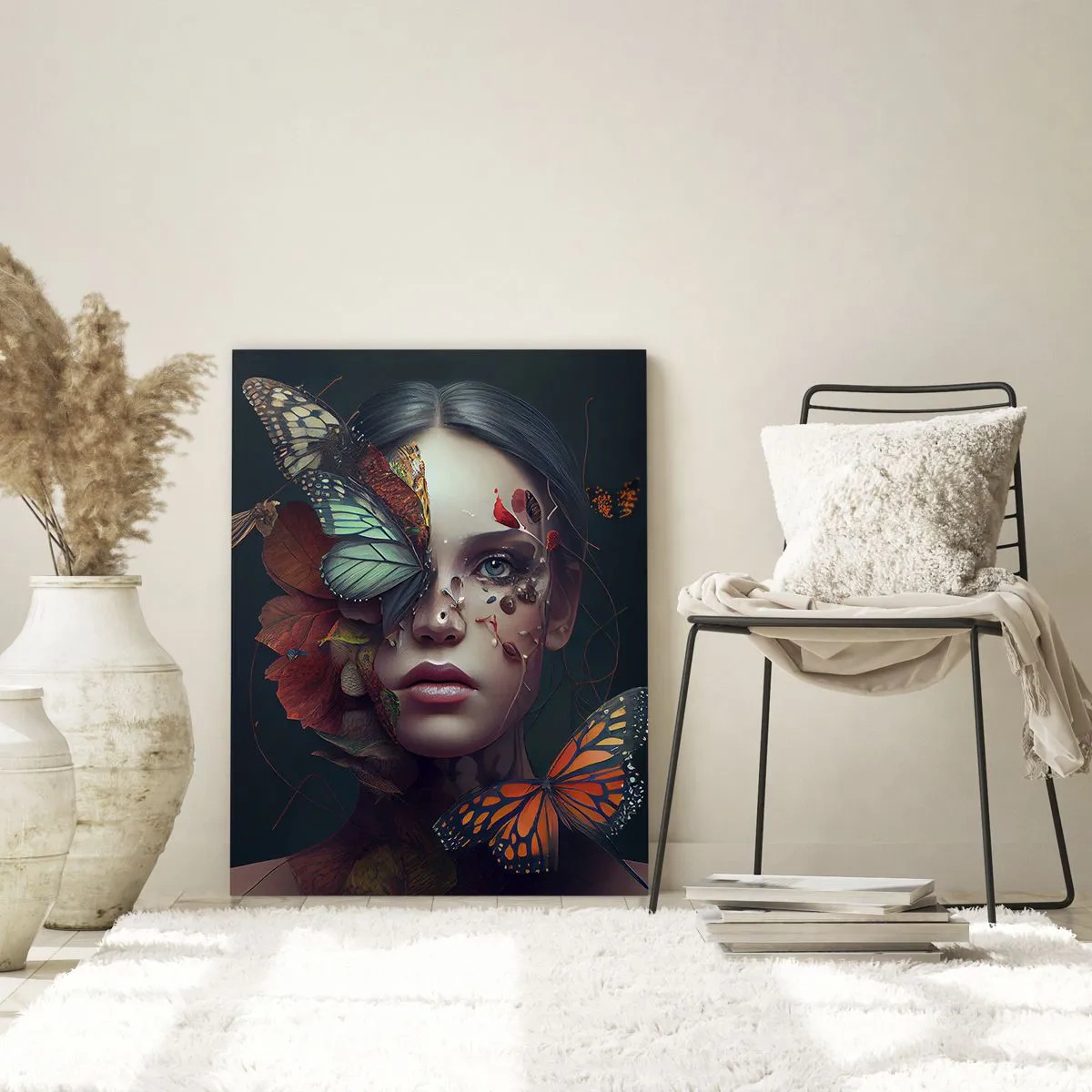 Üveg kép - Egy csodálatos metamorfózis - 80x120 cm