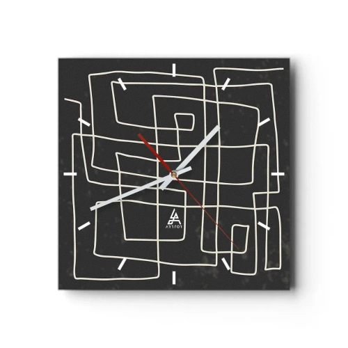 Falióra, Óra - Nem olyan egyszerű - 30x30 cm