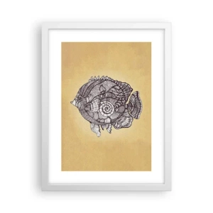 Poszter fekete keretben - A díszek óceánjából - 30x40 cm