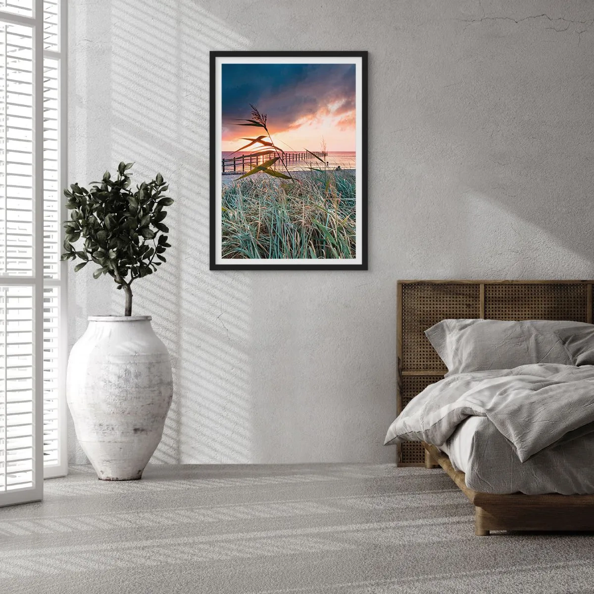 Poszter fehér keretben - Nem múlik el a széllel - 40x50 cm