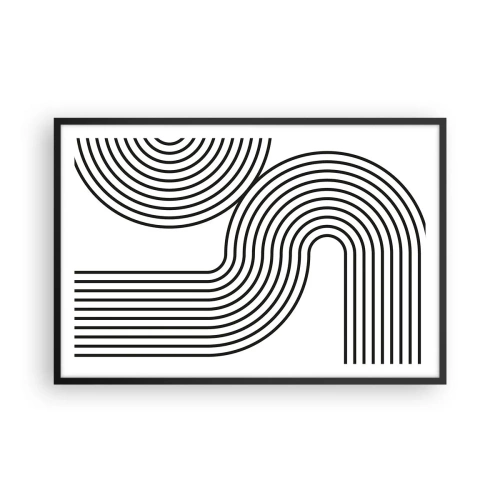 Poszter fehér keretben - Egy ívben - 91x61 cm