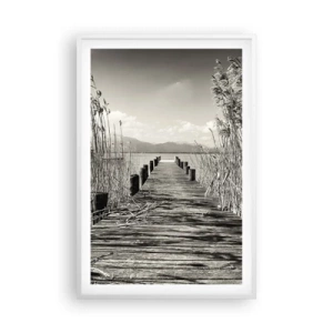 Poszter fekete keretben - A fű csendjében - 61x91 cm