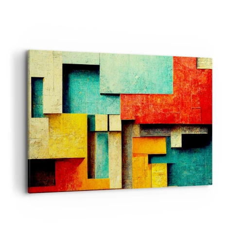 Vászonkép - A derékszögek fesztiválja - 120x80 cm