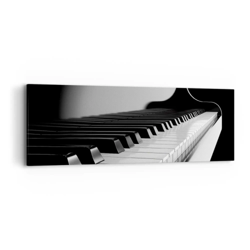 Vászonkép - A formák és színek harmóniája - 90x30 cm