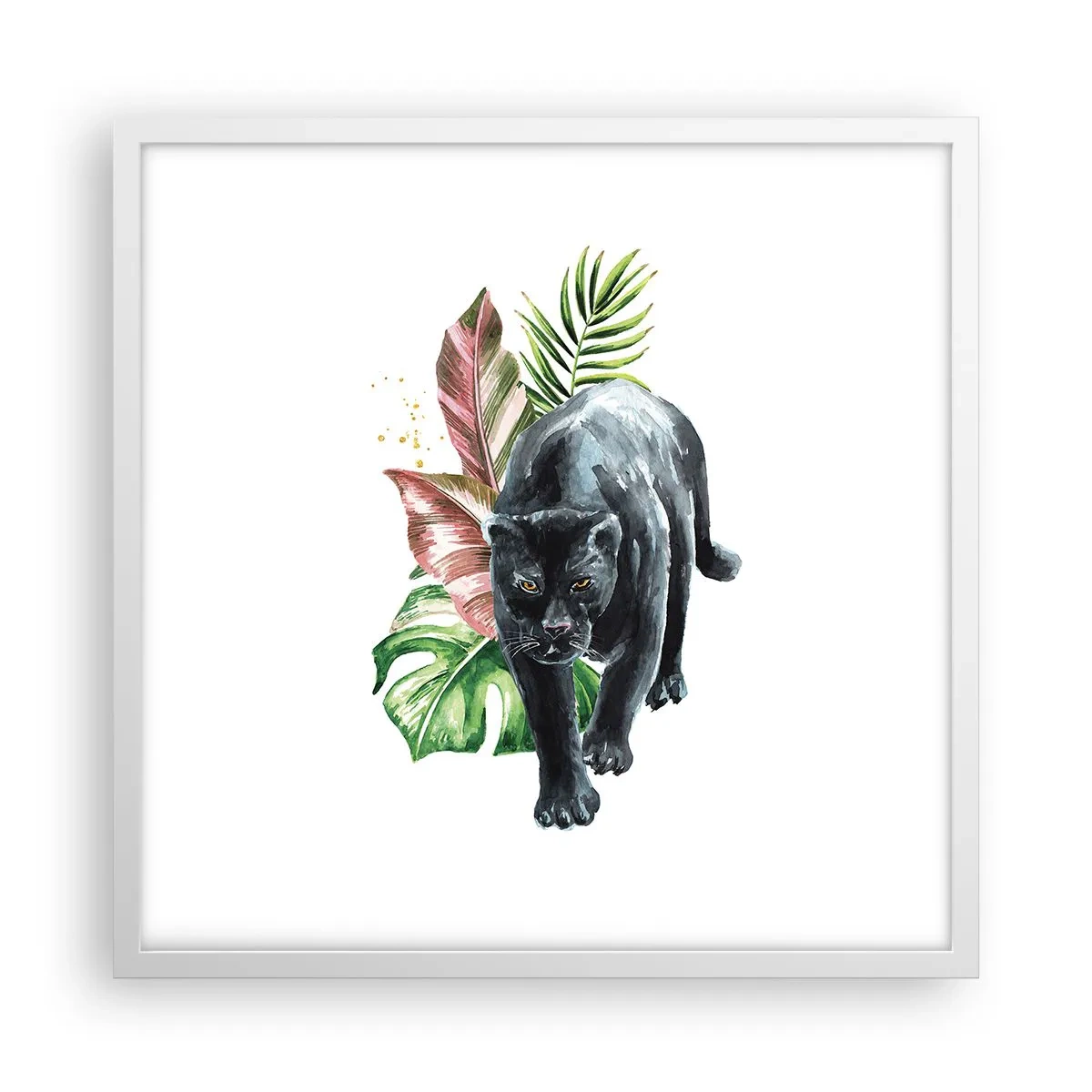 Poszter fekete keretben - A szív vadsága - 50x50 cm