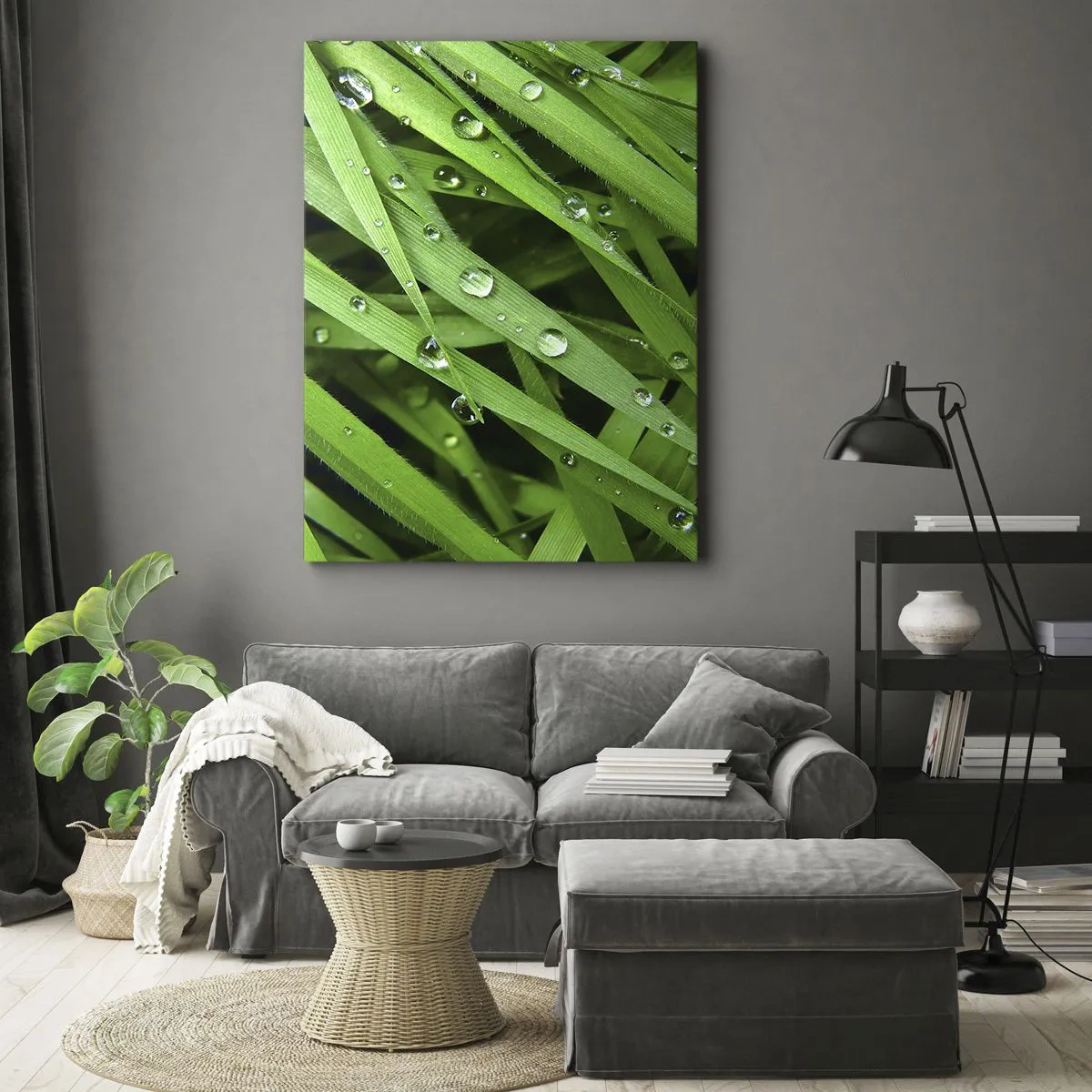 Vászonkép - Játssz zöldet - 50x70 cm