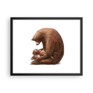 Poszter fehér keretben - Szép álmokat gyerekek - 50x40 cm