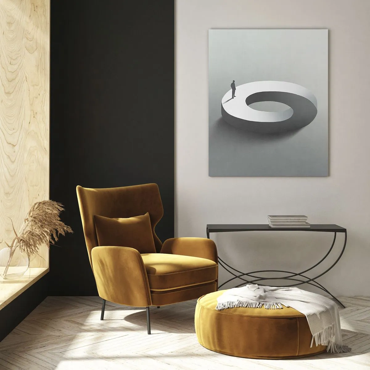 Üveg kép - És bölcsnek lenni - 50x70 cm