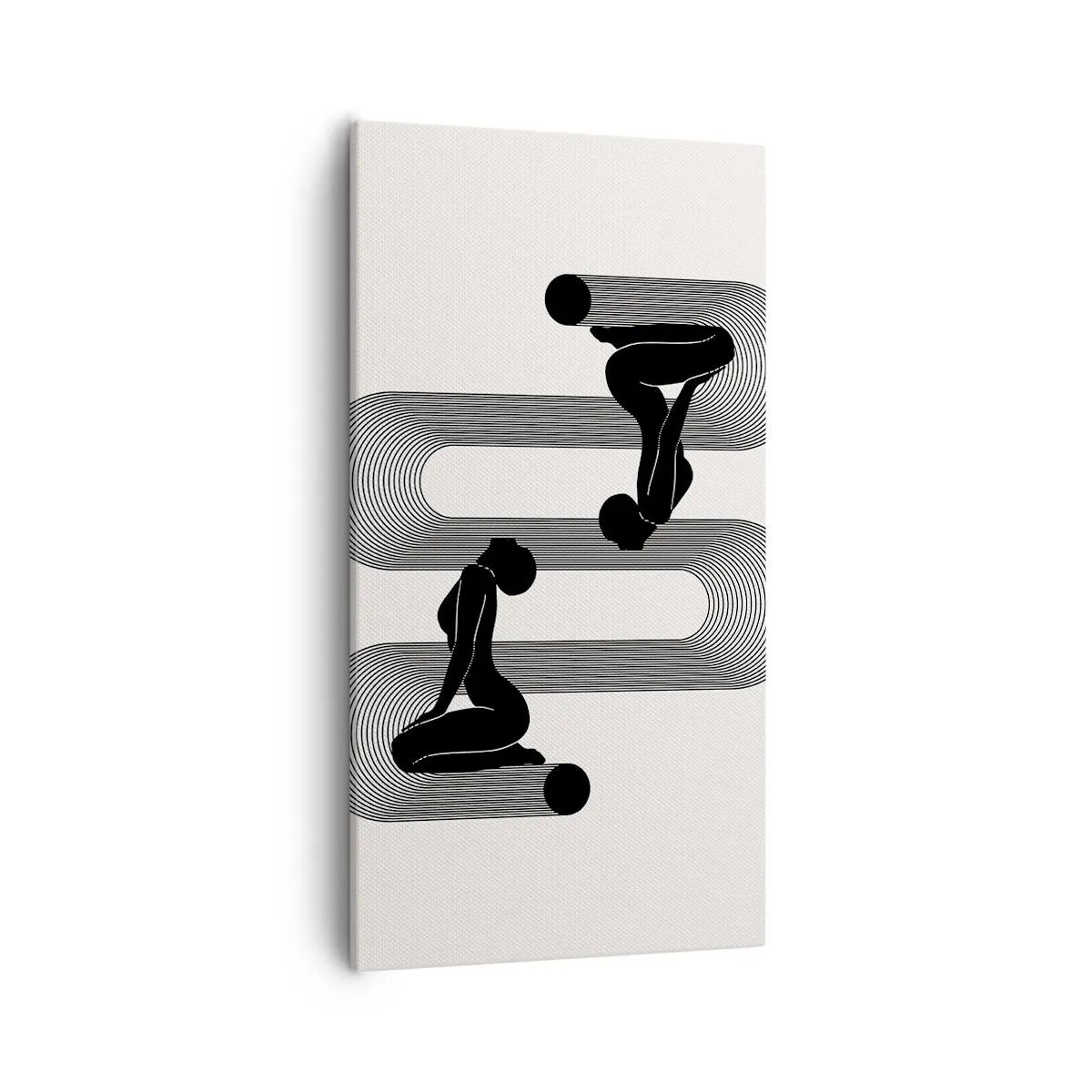 Vászonkép - Érzéki szimmetria - 55x100 cm